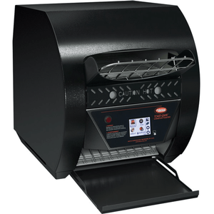 Hatco TQ3-900 Conveyor Toaster - 900 Slices/hr w/ 2" Product Opening, Black