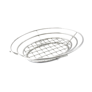 Clipper Mill by GET Enterprises 4-83824 Specialty Servingware oz. Oval Silver Stainless Steel Basket