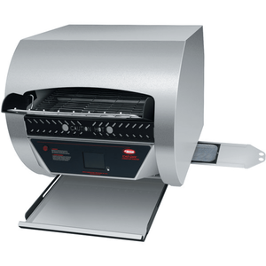Hatco TQ3-2000H Toast Qwik Stainless Steel Conveyor Toaster with 3" Opening and Digital Controls