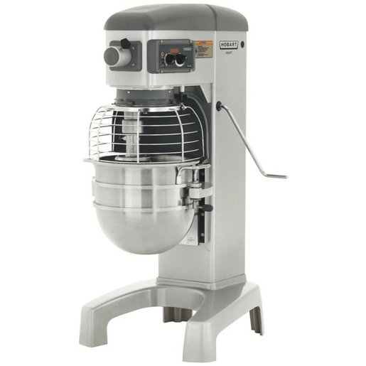 Hobart Legacy HL300 30 Qt. Planetary Floor Mixer with Bowl, Beater, and Whip; 200-240/50/60/3